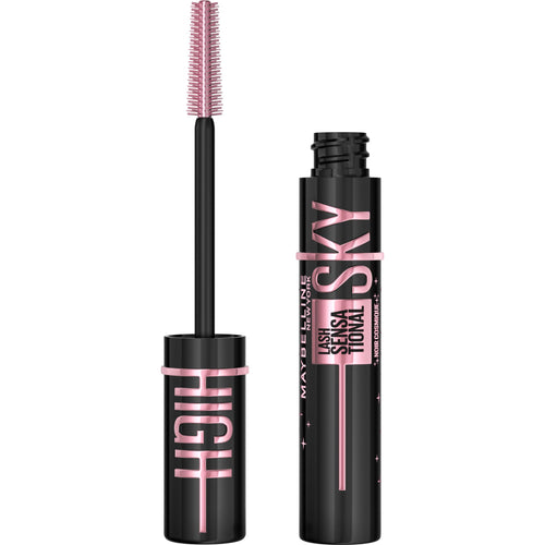Maybelline Lash Sensational Sky High Mascara Makeup, Volumizing, Lengthening, Defining, Curling, Multiplying, Buildable, Washable Formula, Burgundy Haze, 1 Count
